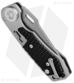 CRKT 4514 HAWK D.O.G. Automatic Conversion Knife (3.5" Bead Blast Serr) -Blade HQ CRKT 4514 HAWK D.O.G. Auto Conversion BB Serr BHQ 50616 jr side 2