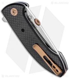 CRKT Avant Flipper Knife Carbon Fiber (3.17" Satin) 4620 -Blade HQ CRKT Avant Flipper CF Satin 4620 BHQ 92281 jr bottlecap
