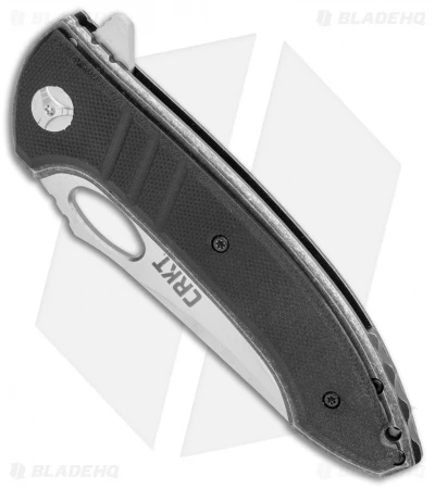 CRKT Avant-Tac Liner Lock Knife Black G-10 (3.625" Satin) 5820 4 CRKT Avant-Tac Liner Lock Knife Black G-10 (3.625" Satin) 5820 - Image 2