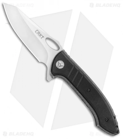 CRKT Avant-Tac Liner Lock Knife Black G-10 (3.625" Satin) 5820 3 CRKT Avant-Tac Liner Lock Knife Black G-10 (3.625" Satin) 5820