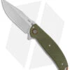 CRKT Burnley Butte Deadbolt Lock Assisted Flipper Knife Green G-10 (3.3" SW) -Blade HQ CRKT Burnley Butte Deadbolt Lock Assisted Green G 10 SW BHQ 144096 jr