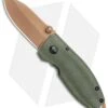 CRKT Burnley Desert Warrior Squid Knife Green Micarta (2.25" Copper D2)