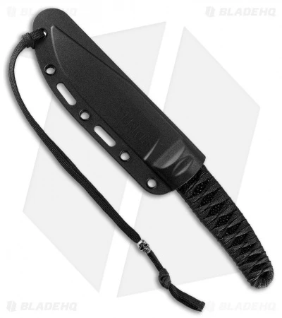 Blade HQ -Blade HQ CRKT Burnley Nishi Black Cord Wrapped Black 2290 BHQ 103637 jr sheath 2 1