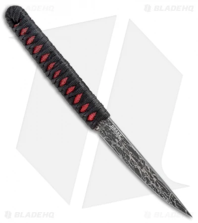 CRKT Burnley Obake Fixed Blade Knife Red (3.64" Gray TiNi) 2367R 4 CRKT Burnley Obake Fixed Blade Knife Red (3.64" Gray TiNi) 2367R - Image 2