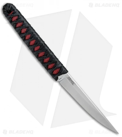 CRKT Burnley Obake Fixed Blade Knife Red (3.64" Satin) 2367RS 4 CRKT Burnley Obake Fixed Blade Knife Red (3.64" Satin) 2367RS - Image 2