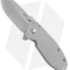 CRKT Burnley Squid Flipper Assisted Opening Knife Silver (2.4" Bead Blast) -Blade HQ CRKT Burnley Squid FL Assisted SW 2492 BHQ 119330 jr