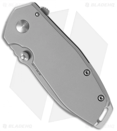 CRKT Burnley Squid Flipper Assisted Opening Knife Silver (2.4" Bead Blast) 4 CRKT Burnley Squid Flipper Assisted Opening Knife Silver (2.4" Bead Blast) - Image 2