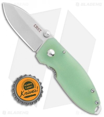 CRKT Burnley Squid Frame Lock Knife Natural G-10 (2.25" SW D2) 6 CRKT Burnley Squid Frame Lock Knife Natural G-10 (2.25" SW D2) - Image 4