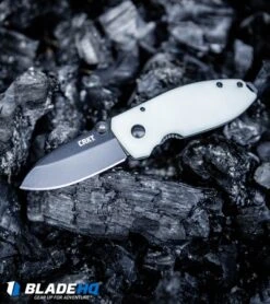 CRKT Burnley Squid Frame Lock Knife Natural G-10 (2.25" Black D2) -Blade HQ CRKT Burnley Squid Frame Lock Knife Natural G 10 Black D2 BHQ 97159 kp coal web