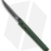 CRKT CEO Liner Lock Knife Green Micarta (3.1" Smokewash D2) BHQ Exclusive -Blade HQ CRKT CEO LL Green Micarta SW D2 7096GKD2 BHQ 101007 jr 1
