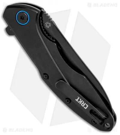 CRKT Caligo Liner Lock Flipper Knife Black Al (3.1" D2 Black) BHQ Exclusive 5 CRKT Caligo Liner Lock Flipper Knife Black Al (3.1" D2 Black) BHQ Exclusive - Image 3