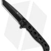 CRKT Carson M16-00K Tanto Liner Lock Knife Black Zytel (3" Black) -Blade HQ CRKT Carson M16 00K Compact Tanto LL Black Zytel Black BHQ 87732 jr