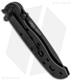 CRKT Carson M16-00K Tanto Liner Lock Knife Black Zytel (3" Black) 8 CRKT Carson M16-00K Tanto Liner Lock Knife Black Zytel (3" Black) -Blade HQ CRKT Carson M16 00K Compact Tanto LL Black Zytel Black BHQ 87732 jr side