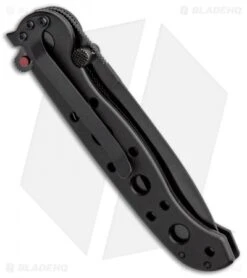 CRKT Carson M16-01K EDC Spear Point Liner Lock Knife (3" Black) -Blade HQ CRKT Carson M16 01K EDC SP LL Black BHQ 87733 jr side