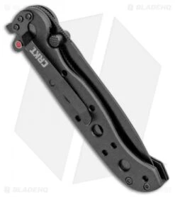 CRKT Carson M16-01KZ Tactical Zytel Folding Spear Point Knife (3" Black) -Blade HQ CRKT Carson M16 01KZ Tactical Zytel SP Black BHQ 8901 jr side