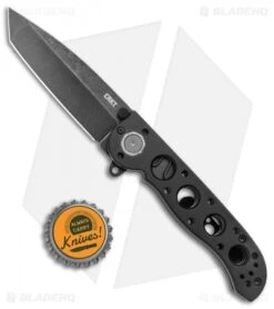 CRKT Carson M16-02DB Tanto Dead Bolt Lock Flipper Knife (3.1" Black SW) -Blade HQ CRKT Carson M16 02DB Tanto Dead Lock Black Flipper Black SW BHQ 138923 jr bottlecap