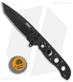 CRKT Carson M16-02KS Tanto Frame Lock Flipper Knife (3.05" Black) -Blade HQ CRKT Carson M16 02KS Tanto black BHQ 76687 er bottlecap