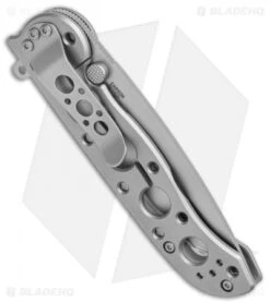 CRKT M16-02SS Stainless Steel Frame Lock Knife Tanto (3" Bead Blast) 8 CRKT M16-02SS Stainless Steel Frame Lock Knife Tanto (3" Bead Blast) -Blade HQ CRKT Carson M16 02SS SS BB FL Satin BHQ 138965 jr side