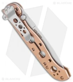 CRKT Carson M16-03BS Frame Lock Knife Bronze Stainless Steel (3.6" Satin) -Blade HQ CRKT Carson M16 03BS FL SS Satin BHQ 119388 jr side