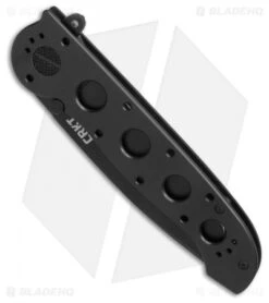 CRKT Carson M16-04KS Tanto Frame Lock Flipper Knife (3.87" Black) 8 CRKT Carson M16-04KS Tanto Frame Lock Flipper Knife (3.87" Black) -Blade HQ CRKT Carson M16 04KS Tanto black BHQ 76690 er spine