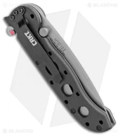 CRKT Carson M16-12Z Folding Tanto Flipper Knife Zytel (3" Bead Blast Serr) -Blade HQ CRKT Carson M16 12Z Folding Tanto Zytel BB Serr BHQ 8902 jr side