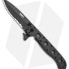 CRKT Carson M16-13ZLEK E.R. Spear Point Flipper Knife Zytel (3.375" Black Serr) 2 CRKT Carson M16-13ZLEK E.R. Spear Point Flipper Knife Zytel (3.375" Black Serr) -Blade HQ CRKT Carson M16 13ZLEK E.R. SP Zytel Black Serr BHQ 9881 jr