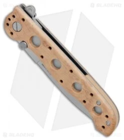 CRKT Carson M16-13ZM Desert Spear Point Flipper Knife (3.5" Bead Blast Serr) -Blade HQ CRKT Carson M16 13ZM Desert SP BB Serr BHQ 8981 jr spine