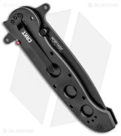 CRKT Carson M16-14SF Special Forces Folding Tanto Knife (3.875" Black Serr) -Blade HQ CRKT Carson M16 14SF Special Forces Folding Tanto Black Serr BHQ 6703 jr side