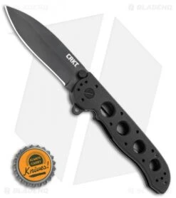 CRKT Carson M21-02G Flipper Knife Black G-10 (3" Black) 9 CRKT Carson M21-02G Flipper Knife Black G-10 (3" Black) -Blade HQ CRKT Carson M21 02G Flipper Knife Black G 10 3 Gray BHQ 3171 LS Bottlecap