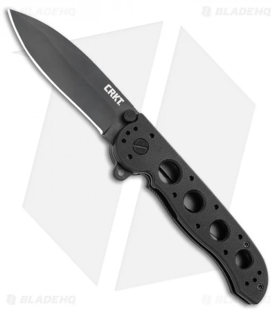 CRKT Carson M21-02G Flipper Knife Black G-10 (3" Black) 3 CRKT Carson M21-02G Flipper Knife Black G-10 (3" Black)
