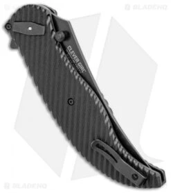 CRKT Clever Girl Folder Deadbolt Lock Knife Black G-10 (4" Black) 2640 -Blade HQ CRKT Clever Girl Folder Black Black 2640 BHQ 99493 jr side