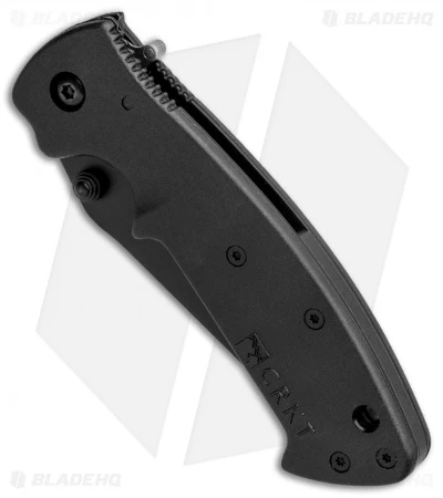 CRKT Crawford Kasper Liner Lock Knife Black Zytel (3.1" Black) 6772K 4 CRKT Crawford Kasper Liner Lock Knife Black Zytel (3.1" Black) 6772K - Image 2