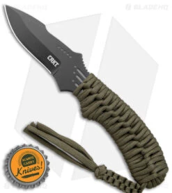 CRKT Crawford Thunder Strike Neck Knife Green Paracord (2.8" Black) 2032 11 CRKT Crawford Thunder Strike Neck Knife Green Paracord (2.8" Black) 2032 -Blade HQ CRKT Crawford Thunder Strike Neck Green Paracord Black BHQ 27278 jr bottlecap