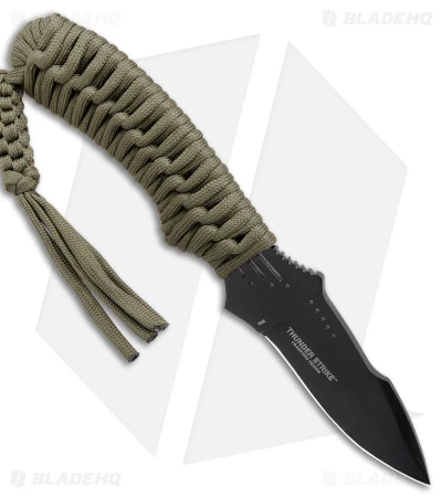 CRKT Crawford Thunder Strike Neck Knife Green Paracord (2.8" Black) 2032 4 CRKT Crawford Thunder Strike Neck Knife Green Paracord (2.8" Black) 2032 - Image 2