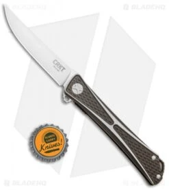 CRKT Crossbones Limited Edition Liner Lock Knife Ti (3.5" Satin M390) 7531 -Blade HQ CRKT Crossbones Limited Edition LL Ti Satin 7531 BHQ 97577 jr bottlecap