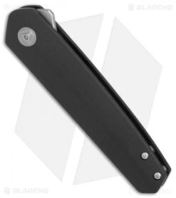 CRKT Cuatro Liner Lock Flipper Knife Black G-10 (3.1" Bead Blast) 7090 -Blade HQ CRKT Cuatro Black G10 bb BHQ 76684 er spine