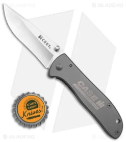 CRKT Drifter Frame Lock Knife Stainless Steel (3" Satin) -Blade HQ CRKT Drifter FL Case Agriculture BHQ 154228 td size