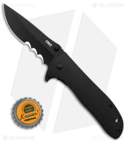 CRKT Drifter Knife W/ Veff Serrations Black Resin Infused Handle (2.82" Black) 9 CRKT Drifter Knife W/ Veff Serrations Black Resin Infused Handle (2.82" Black) -Blade HQ CRKT Drifter Knife w Veff Seerations Black Resin Infused Handle 2in Black BHQ 180917 td size