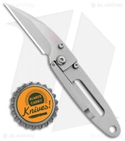 CRKT Ed Halligan Delilah's P.E.C.K Frame Lock Knife (1.75" Bead Blast) 5520 -Blade HQ CRKT Ed Halligan Delilahs P.E.C.K. FL BB 5520 BHQ 7570 jr bottlecap