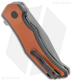 CRKT Fawkes Spring Assisted Knife Brown/Orange G-10 (2.75" Bead Blast) 8 CRKT Fawkes Spring Assisted Knife Brown/Orange G-10 (2.75" Bead Blast) -Blade HQ CRKT Fawkes Dust Layer G 10 LL DP BB BHQ 138957 jr side