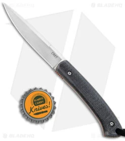 CRKT Folts Biwa Fixed Blade Knife Black Resin Infused Fiber (3" Satin) -Blade HQ CRKT Folts Biwa Fixed Blade Black Resin Infused Fiber BHQ 176876 jr bottlecap
