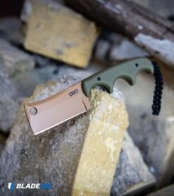 CRKT Folts Desert Warrior Minimalist Cleaver Neck Knife (2.1" Copper D2) -Blade HQ CRKT Folts Desert Warrior Minimalist Cleaver Neck Knife Copper D2 BHQ 114000 kp bricks web