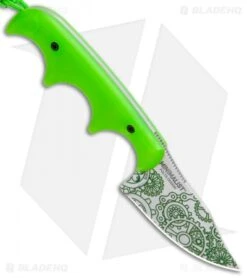 CRKT Folts Minimalist Bowie Neck Knife "Gears" (2.12" Satin) 2387G -Blade HQ CRKT Folts Minimalist Bowie Neck Knife Gears Satin 2387G BHQ 103636 jr spine