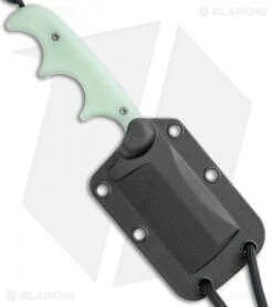 CRKT Folts Minimalist Cleaver Neck Knife Natural G-10 (2.1" Stonewash D2) -Blade HQ CRKT Folts Minimalist Cleaver Neck Knife Natural G 10 SW BHQ 119273 jr sheath