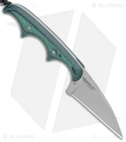 CRKT Folts Minimalist Fixed Blade Neck Knife Micarta (2" Bead Blast) 2385 -Blade HQ CRKT Folts Minimalist Neck Knife Black Green Micarta BB 2385 BHQ 4592 jr spine