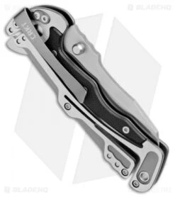 CRKT Graphite Glenn Klecker Liner Lock Knife (3.06" Satin) 5190 -Blade HQ CRKT Graphite Glenn Klecker LL Satin 5190 BHQ 24084 jr side