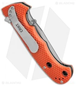 CRKT Hammond Cruiser LAWKS Liner Lock Knife Orange (3.75" Satin) 7904OR 8 CRKT Hammond Cruiser LAWKS Liner Lock Knife Orange (3.75" Satin) 7904OR -Blade HQ CRKT Hammond Cruiser Orange CR7904OR BHQ 87147 jr side 2