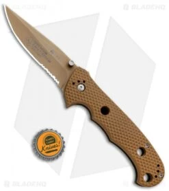 CRKT Hammond Iraqi Freedom Desert Cruiser Knife Tan (3.75" Tan Serr) 7914DI -Blade HQ CRKT Hammond Iraqi Freedom Desert Cruiser Tan Tan Serr 7914DI BHQ 87014 jr bottlecap