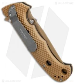 CRKT Hammond Iraqi Freedom Desert Cruiser Knife Tan (3.75" Tan Serr) 7914DI -Blade HQ CRKT Hammond Iraqi Freedom Desert Cruiser Tan Tan Serr 7914DI BHQ 87014 jr side