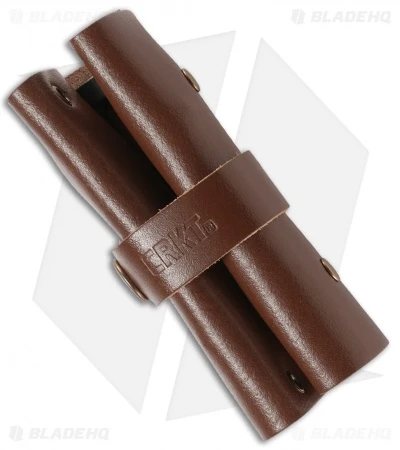 CRKT Wu Hex Bit Driver Tool Roll - Leather/Brass 9911 6 CRKT Wu Hex Bit Driver Tool Roll - Leather/Brass 9911 - Image 4